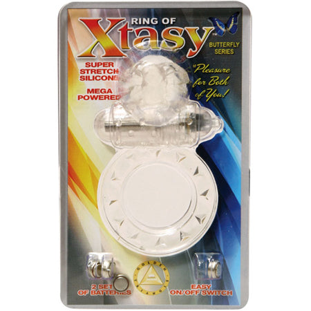 Ring of Xtasy - Clear Butterfly