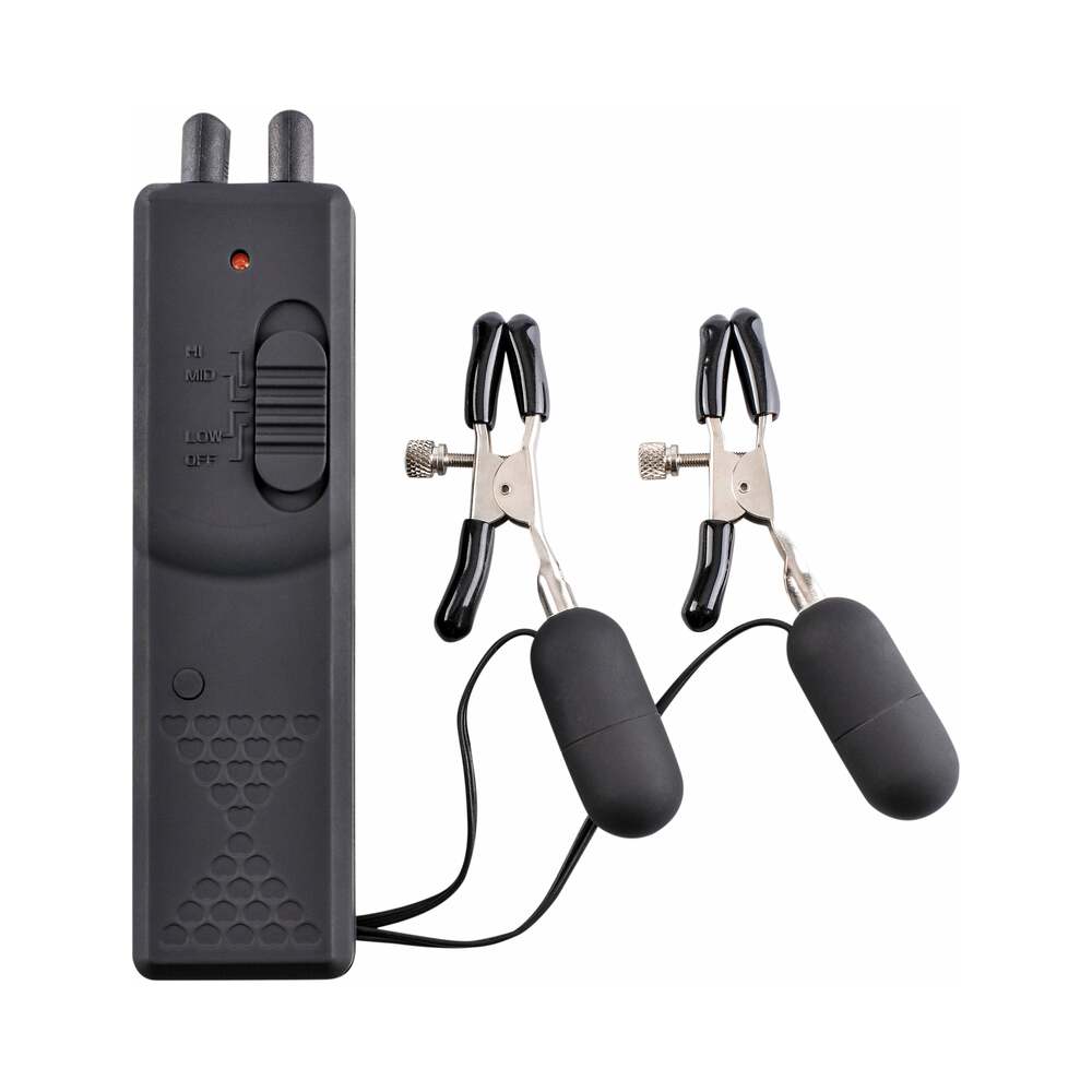 Fetish Fantasy Vibrating Nipple Clamps