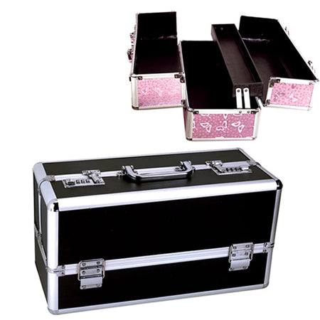 Large Lockable Vibrator Case - Black