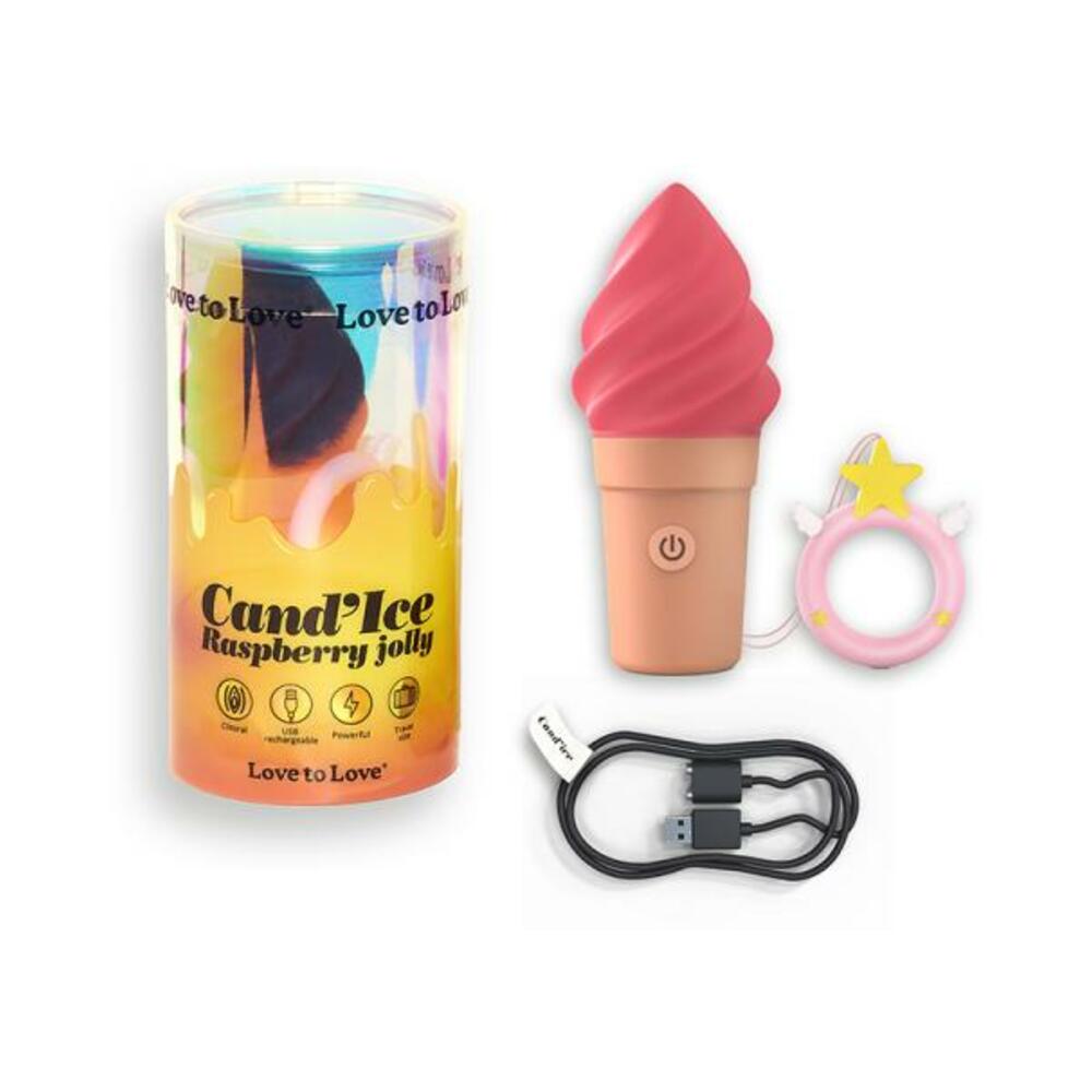 Love To Love Cand'ice Vibrator Raspberry