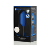 B Vibe Snug Plug 4 Navy (net)