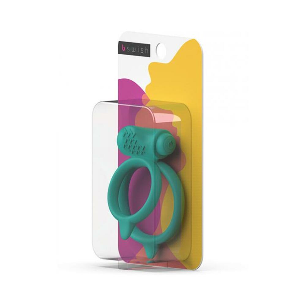 Bcharmed Basic Plus Sea Foam Vibrating Cock Ring