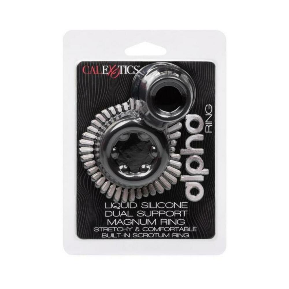 Alpha Liquid Silicone Dual Magnum Ring