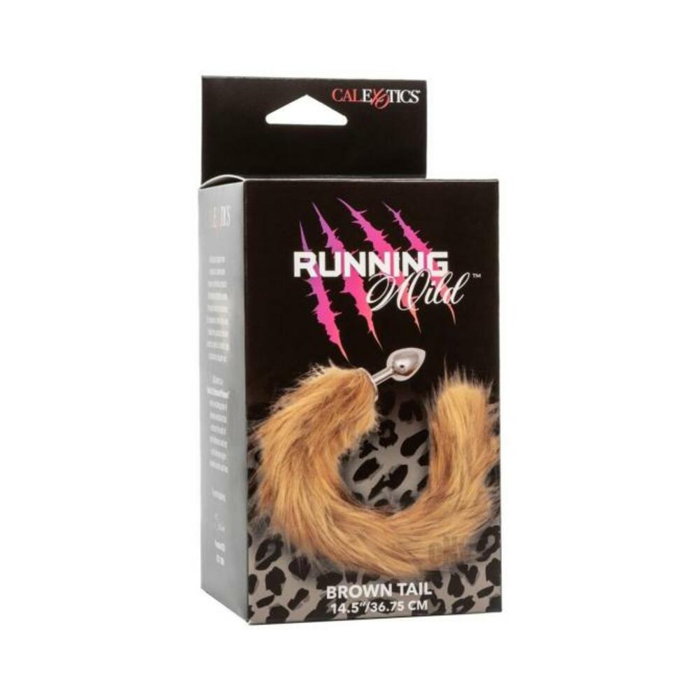 Running Wild Brown Tail Metallic Anal Probe