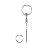 Ouch! Urethral Sounding - Metal Plug With Ring - 7.5 Mm