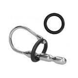 Ouch! Urethral Sounding - Metal Stretcher With Ring - 10 Mm