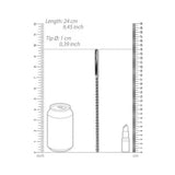Ouch! Urethral Sounding - Metal Dilator - Beaded - 10 Mm