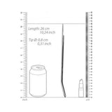 Ouch! Urethral Sounding - Metal Dilator - Curved - 8 Mm