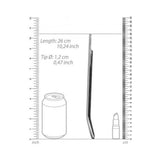 Ouch! Urethral Sounding - Metal Dilator - Curved - 12 Mm