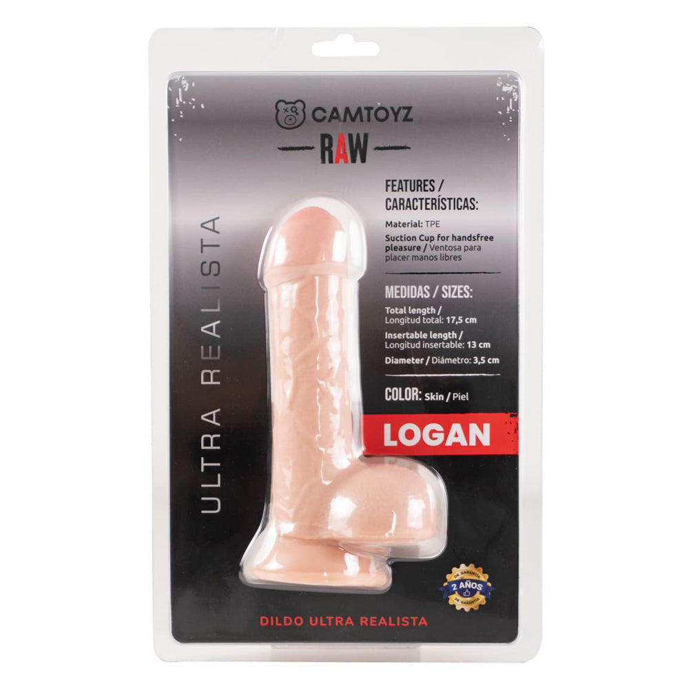 Camtoyz Raw Logan product packaging on a white background
