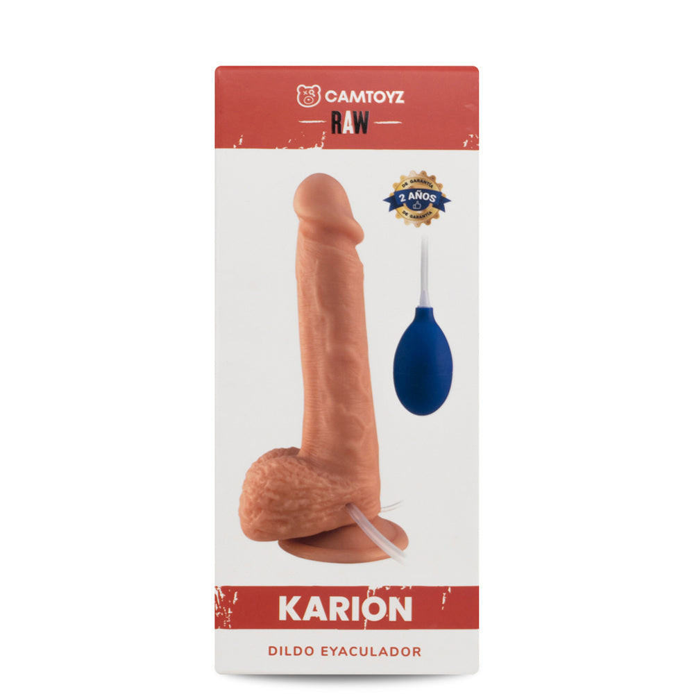 Product packaging of a sexual product with 'Camtoyz' branding on a white background