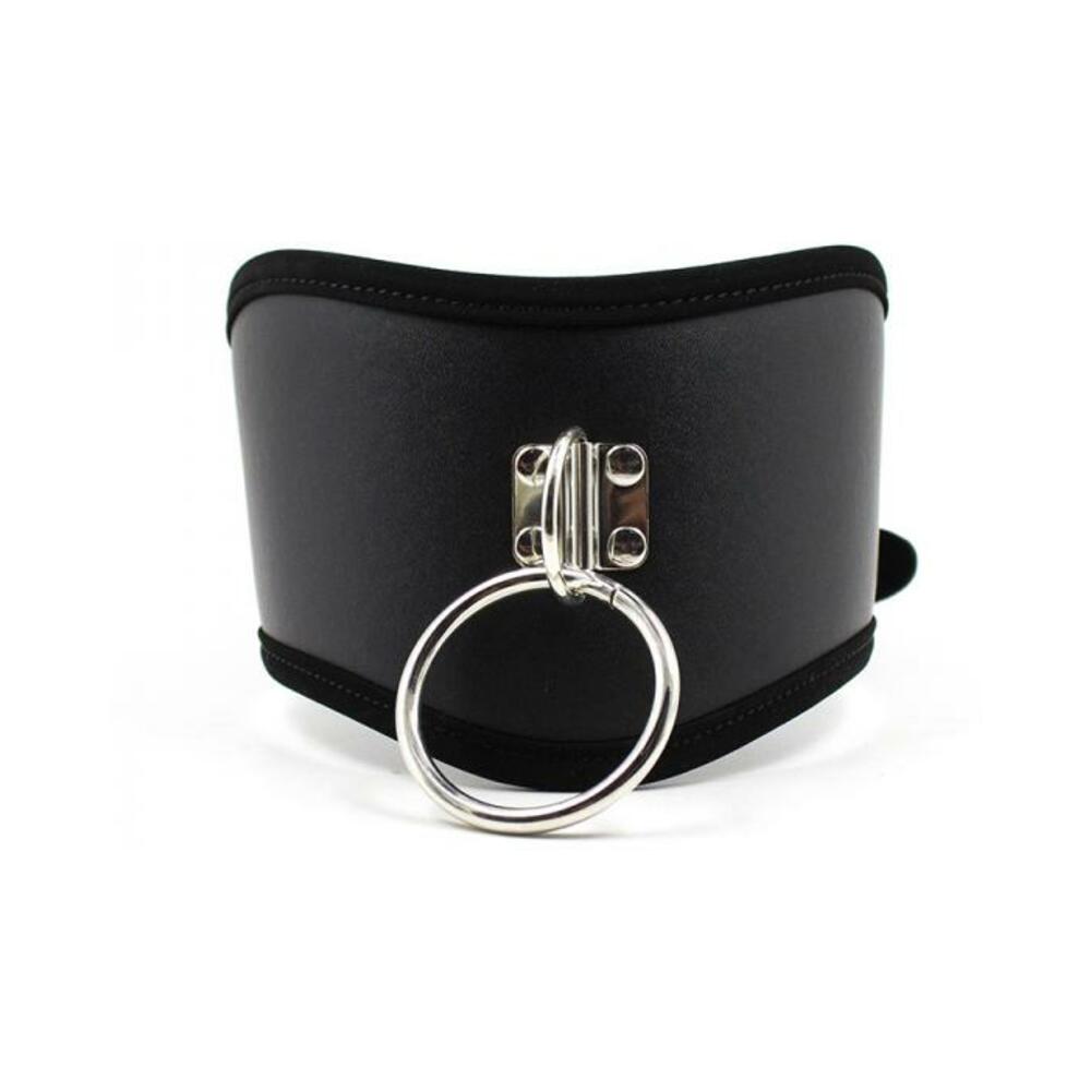 Ple'sur Pvc Adjustable Posture Collar With O-ring Black
