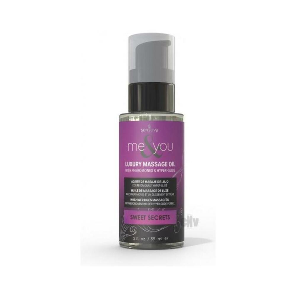 Me & You Massage Oil Sweet Secrets 2 Oz