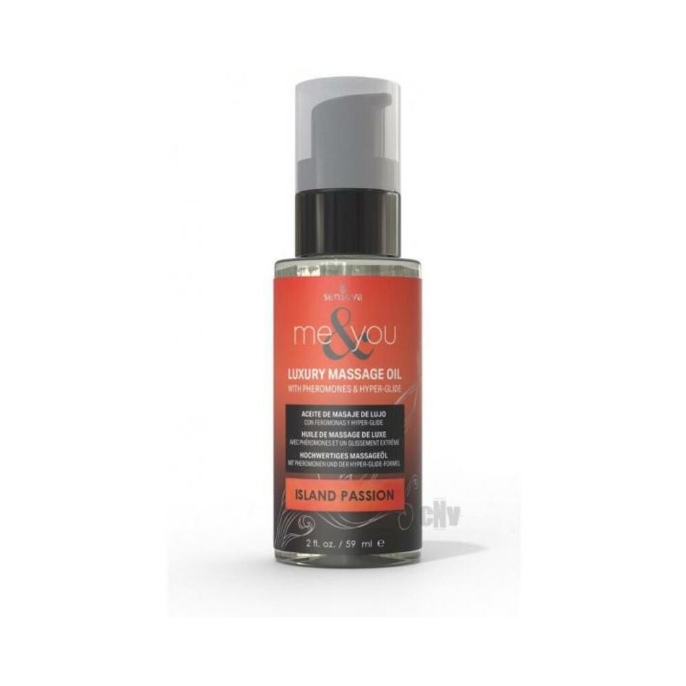 Me & You Massage Oil Island Passion 2 Oz