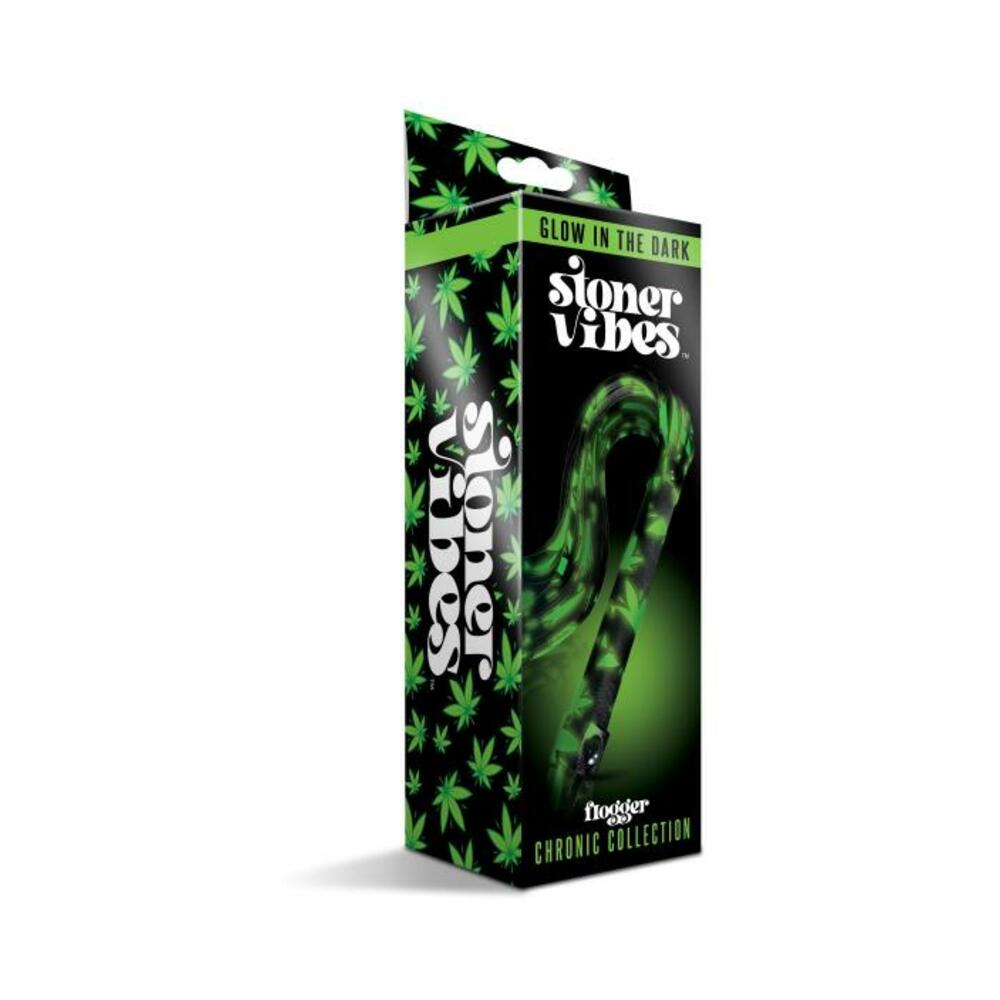 Stoner Vibes Chronic Collection Glow In The Dark Flogger