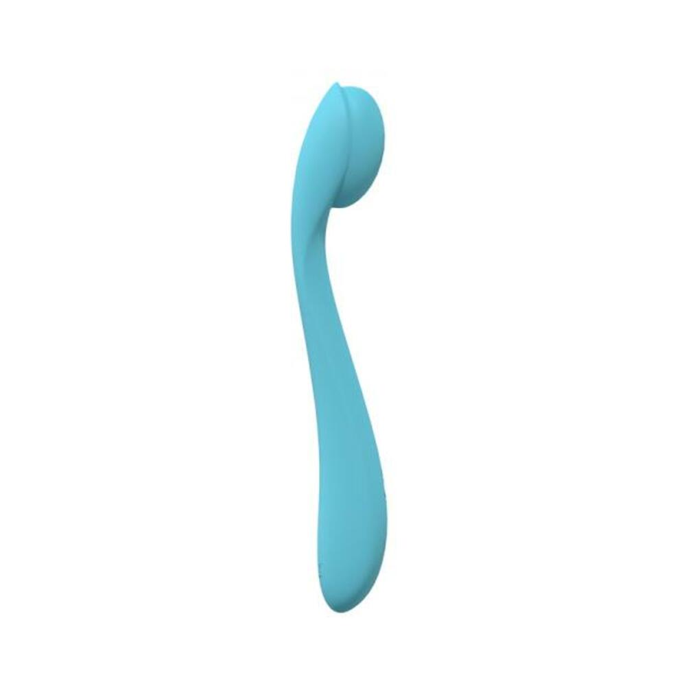Loveline Juicy 10 Speed Flexible Vibe Sealed Silicone Rechargeable Submersible Blue