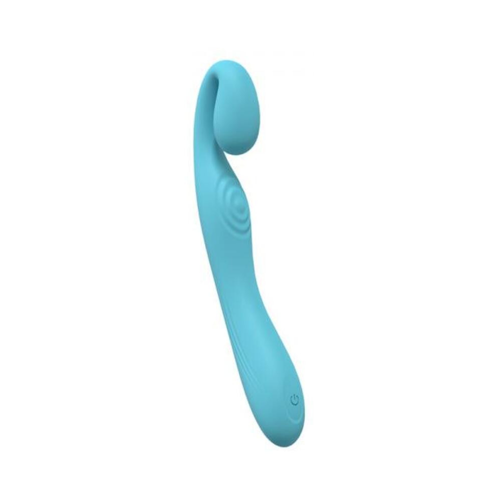 Loveline Obsession 10 Speed Dual Motor Vibe Sealed Silicone Rechargeable Submersible Blue