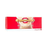 Ouch Wooden Bridle Red