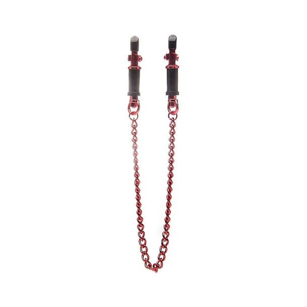 Ouch Vice Nipple Clamps Red