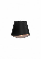 Dazzling Rotating Vibrating Clitoral Stimulator Black
