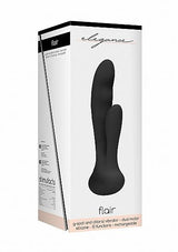 G-spot And Clitoral Vibrator - Flair - Black
