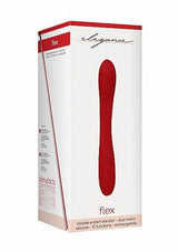 Double Ended Vibrator - Flex - Red