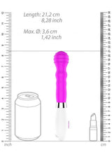 Alida Ultra Soft Silicone 10 Speeds Fuchsia