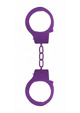 Ouch Beginners Handcuffs Metal Purple