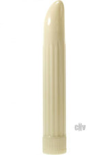 Sensuous Ribbed Vibrator Minx Ivory