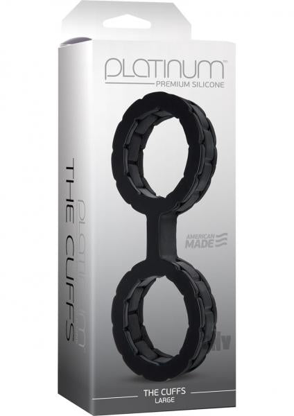 Platinum The Cuffs Large Black
