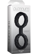 Platinum The Cuffs Large Black