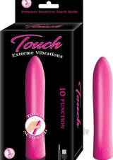 Touch Activated Vibrations Pink Vibrator