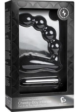 Cheeky Boy Intense 10X Black Prostate Massager