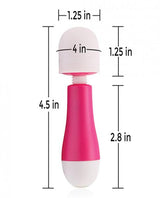 Fuzu Mini Rechargeable Travel Size Wand Pink