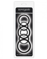 Renegade Build A Cage Rings Black Set Of 6