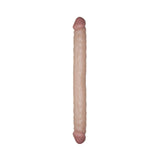 Real Skin All American Whoppers Double Dong 18" - Beige