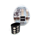 M2M Ball Stretcher Leather 2 inches Black
