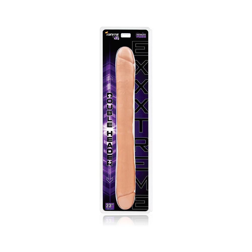 Exxxtreme Double Header 23 Inches Dong - Beige
