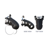 Fantasy C-Ringz Hardcore Silicone Cock Blocker Black