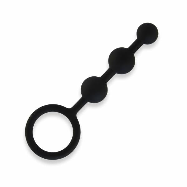 All About Anal Silicone Anal Beads 3 Balls