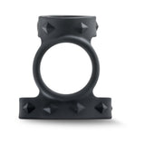 Performance - Vs8 - Silicone Double Cock & Ball Strap - Black
