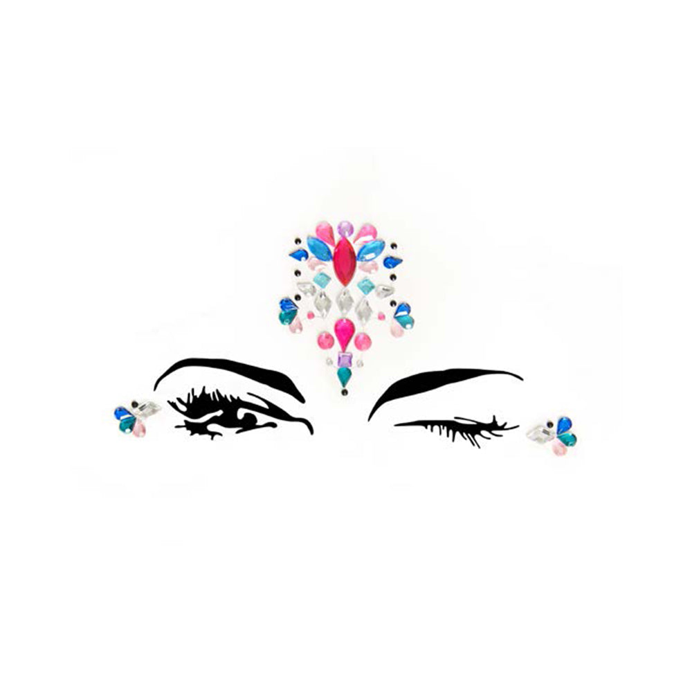 Avalon Adhesive Face Jewels Sticker (6pk)