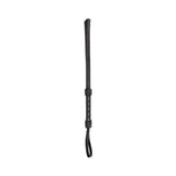 Ouch! Skulls & Bones Whip With Skulls - Black