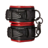 Sportsheets Saffron Handcuffs Black Red
