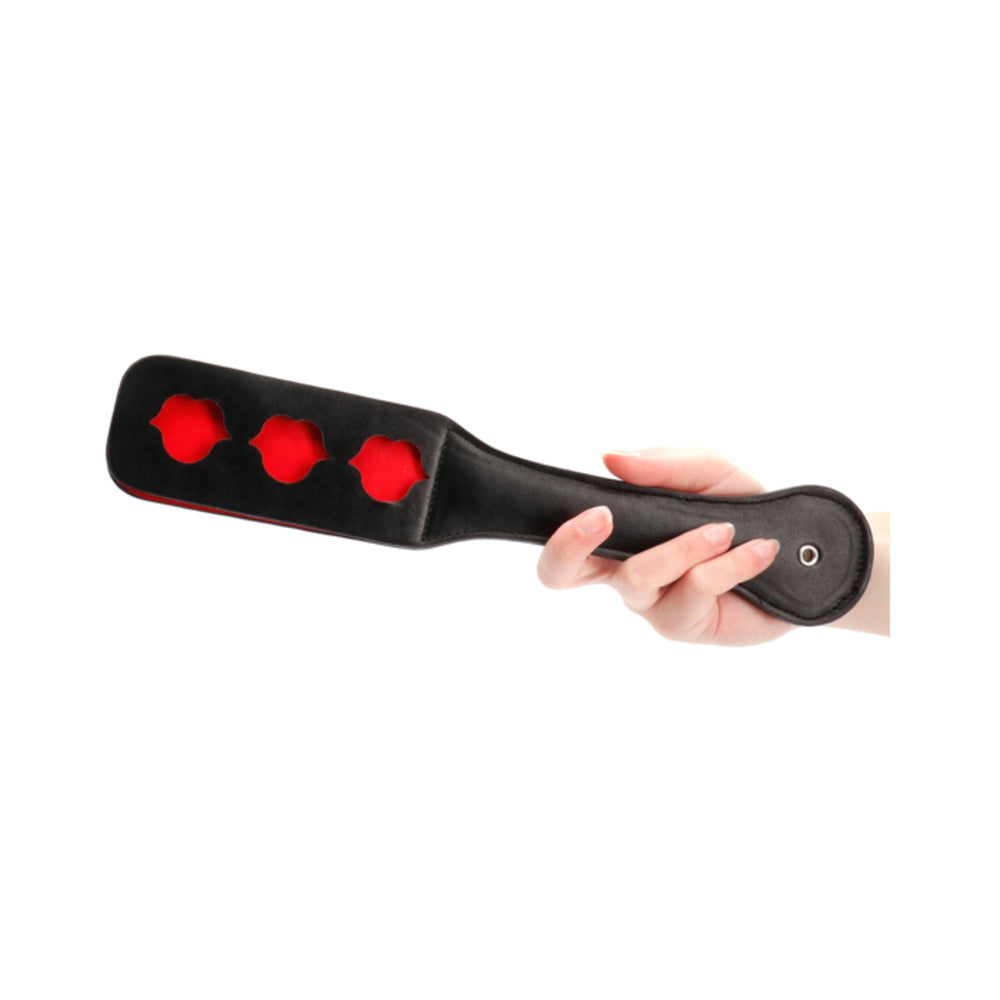Ouch! Paddle - LIPS - Black