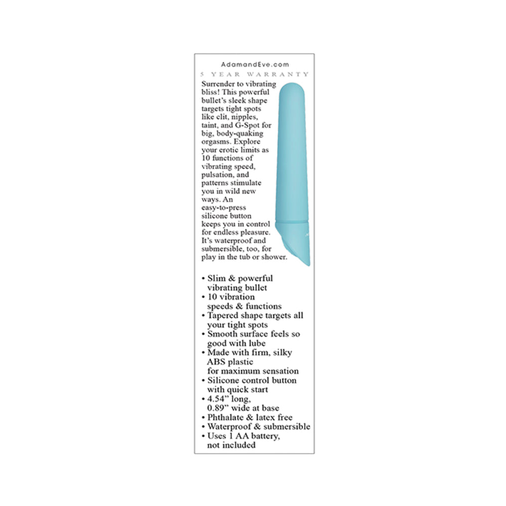 A&E Eve's Teal Blissful Bullet
