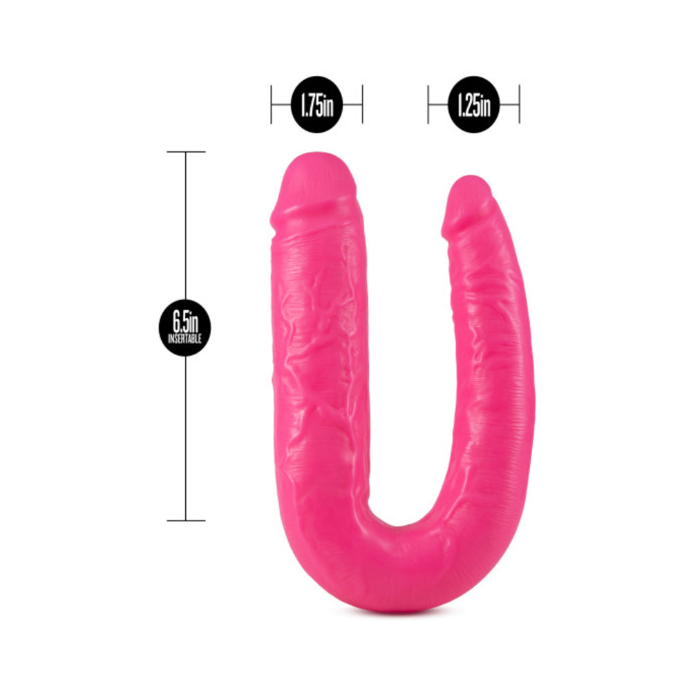 Big As Fuk 18 Inches Double Head Cock Pink