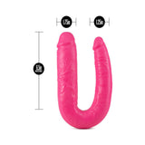 Big As Fuk 18 Inches Double Head Cock Pink