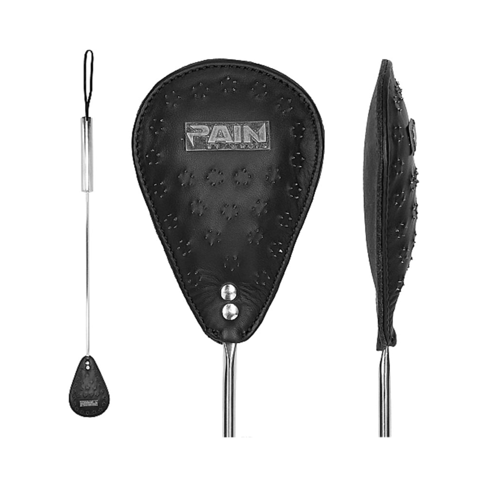 Metal Oval Spike/keel Crop 24" With Soft Leather Padding