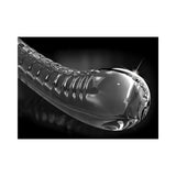 Icicles No. 88 - Glass Suction Cup G-spot Wand - Clear